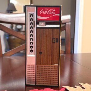 Jack Russell Company vintage coca cola coke machine am/fm radio WORKS!